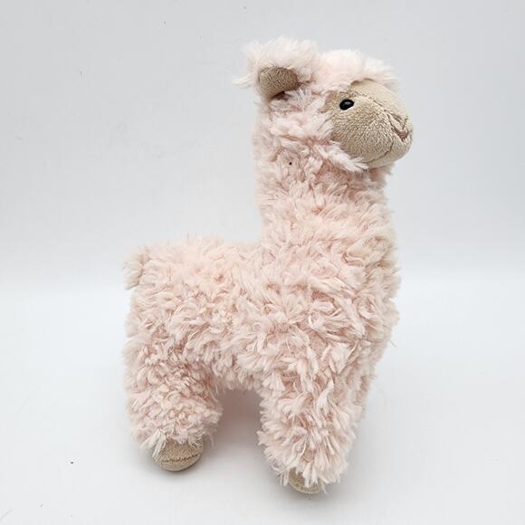 Steiff Leandro Llama Plush 6" Pink Fur Soft Cuddly Friends Stuffed Animal Toy - Picture 4 of 9